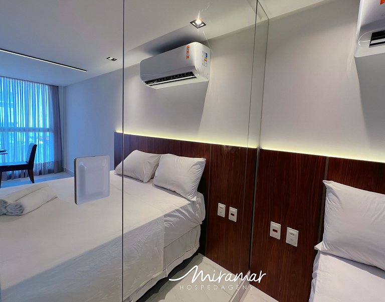 Sofisticado Flat no Unity - Miramar Hospedagens