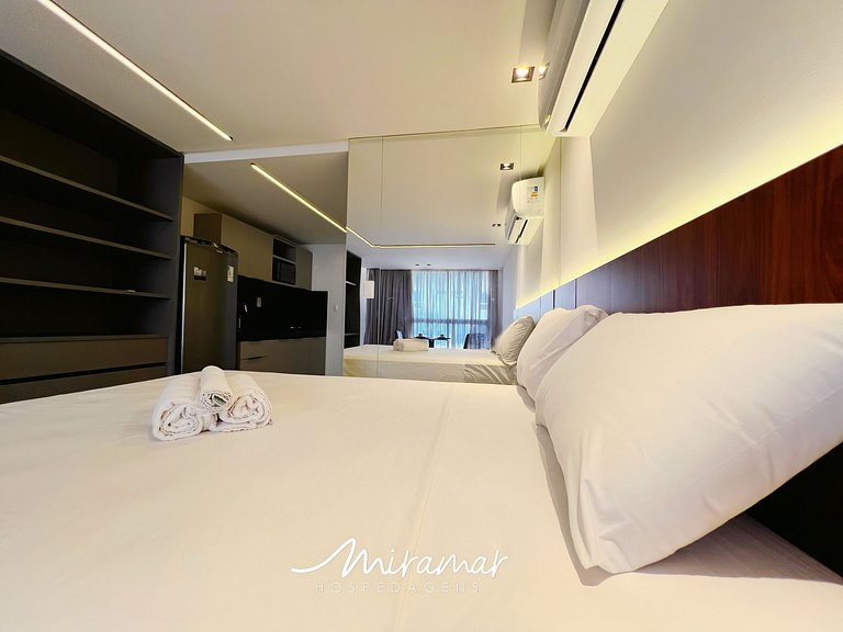 Sofisticado Flat no Unity - Miramar Hospedagens