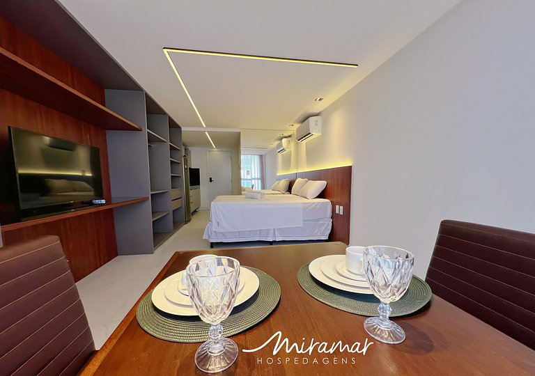 Aconchegante Flat no Unity-Miramar Hospedagens