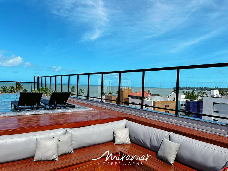 Sofisticado Flat no Legacy- Miramar Hospedagens
