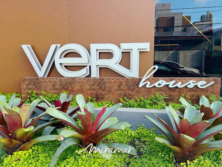 Maravilhoso Flat no Vert House Vista Piscina - MH