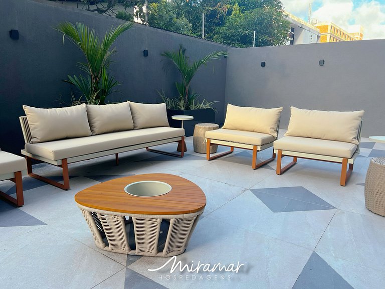 Maravilhoso Flat no Vert House Vista Piscina - MH