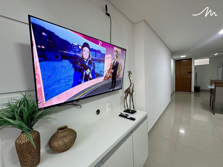 Ap confortável para 4 pessoas em Miramar - MH