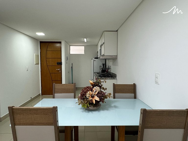 Ap confortável para 4 pessoas em Miramar - MH