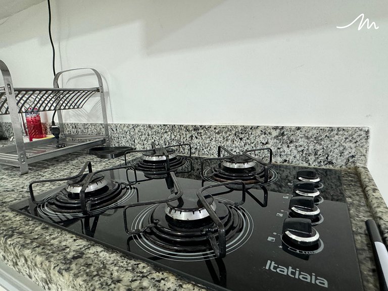 Ap confortável para 4 pessoas em Miramar - MH
