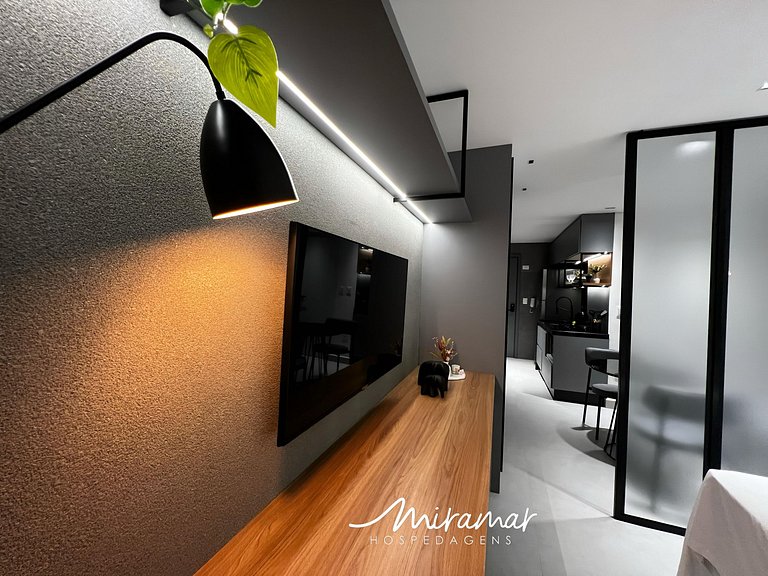 Elegante Flat p/3 pessoas - Bessa - MH