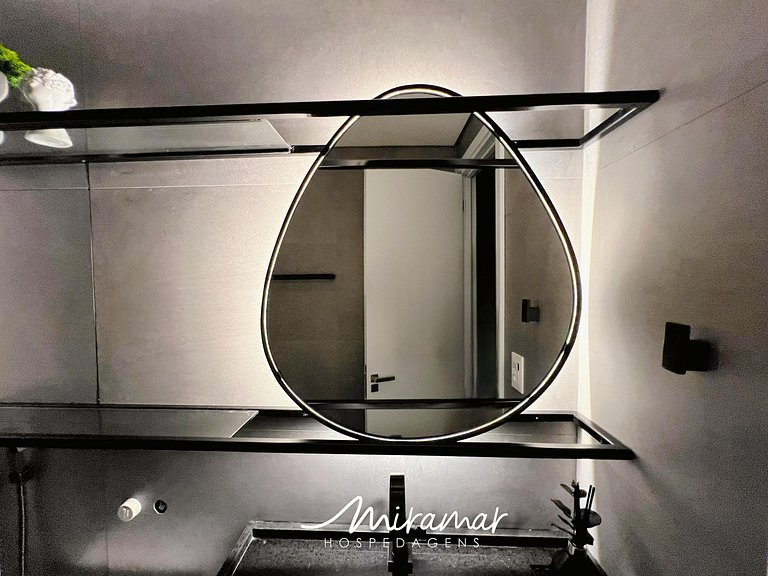 Elegante Flat p/3 pessoas - Bessa - MH