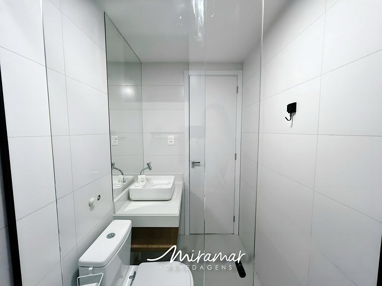 Flat c/ Varanda e Vista Piscina-Bessa - MH