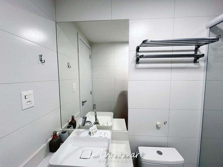 Aconchegante Flat p/ 3 pessoas-Bessa - MH