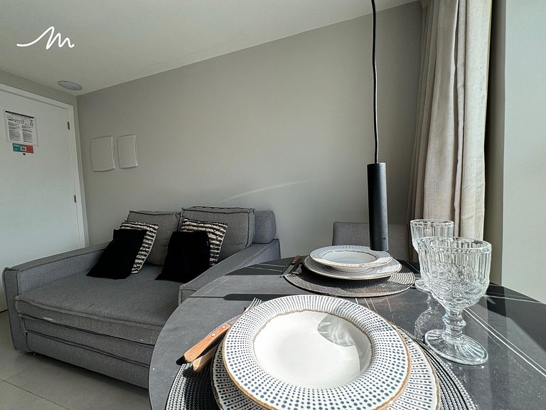 Apart p/ 4 pessoas em Tambaú - MH