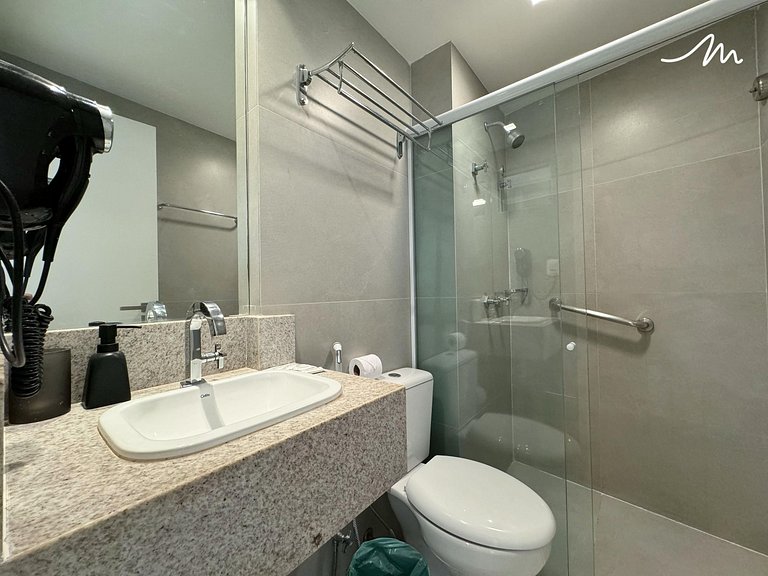 Apart p/ 4 pessoas em Tambaú - MH