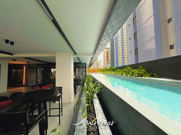 Flat no Co-House em Tambaú-Miramar
