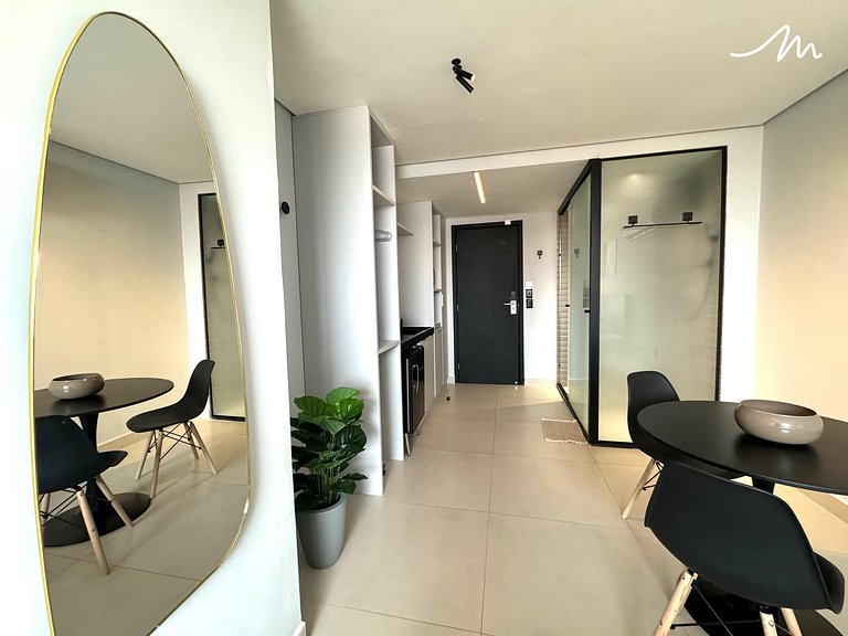 Flat Novo e Moderno À Beira Mar