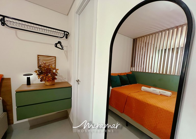 Agradável Flat no Vert p/ 4 pessoas - MH