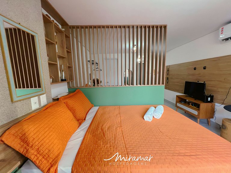 Agradável Flat no Vert p/ 4 pessoas - MH