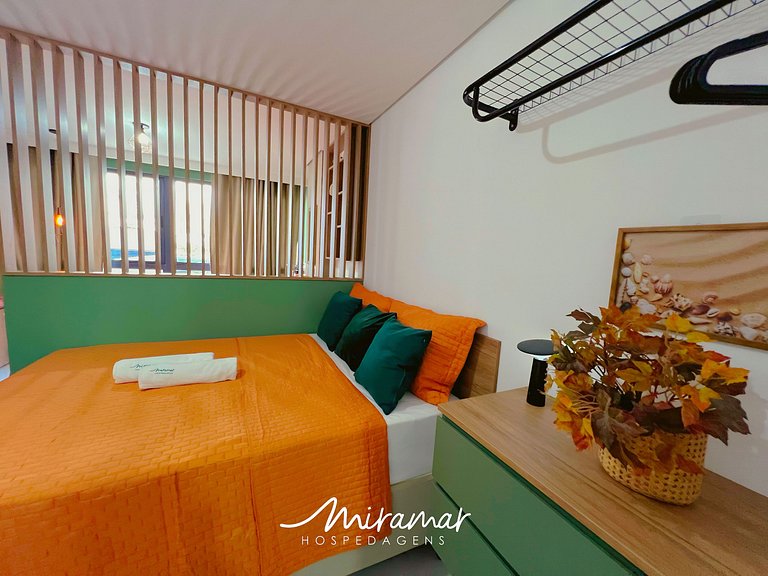 Agradável Flat no Vert p/ 4 pessoas - MH