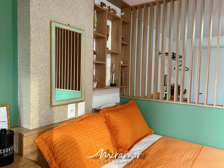 Agradável Flat no Vert p/ 4 pessoas - MH