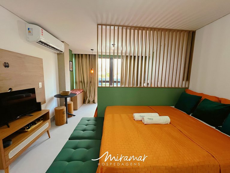 Agradável Flat no Vert p/ 4 pessoas - MH