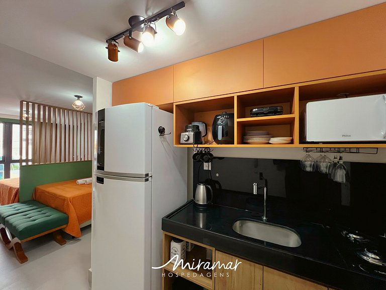 Agradável Flat no Vert p/ 4 pessoas - MH