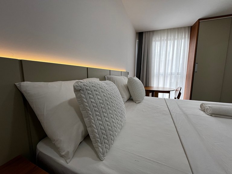 Flat Novo e Moderno em Manaíra - MH