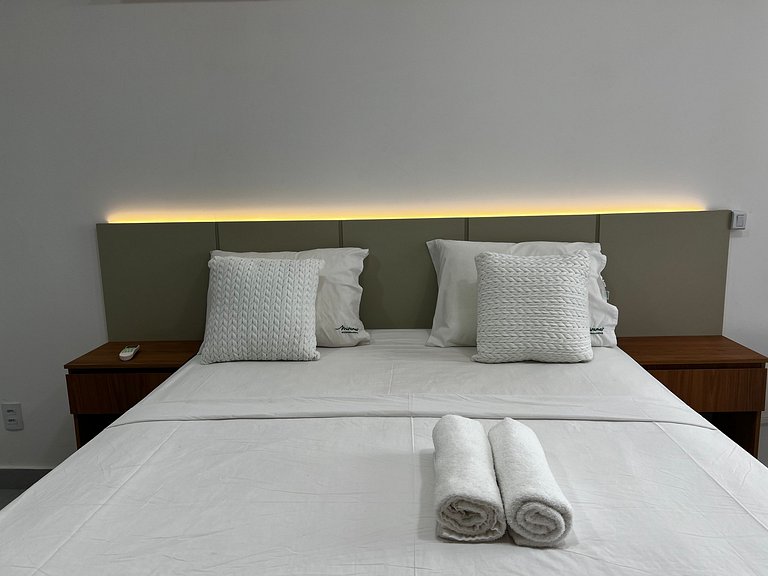 Flat Novo e Moderno em Manaíra - MH