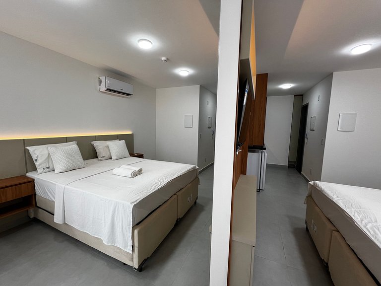 Flat Novo e Moderno em Manaíra - MH