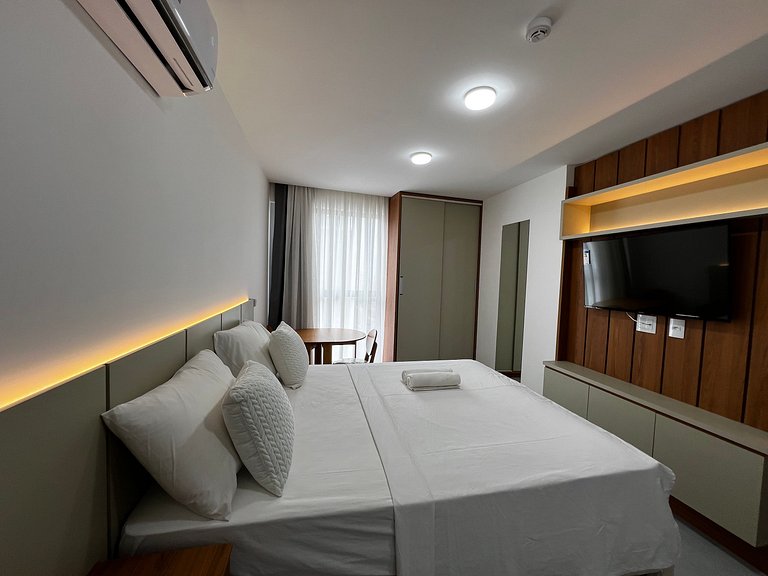 Flat Novo e Moderno em Manaíra - MH