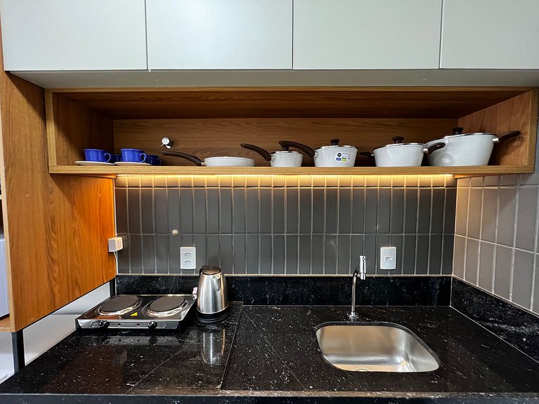 Flat Novo e Moderno em Manaíra - MH