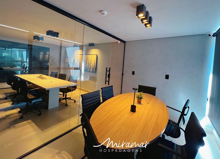 Flat Charmoso com Vista-Mar-Miramar