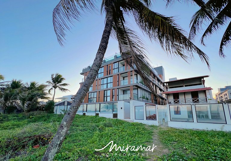 Flat c/Varanda Vista Mar Alta Garden - Miramar