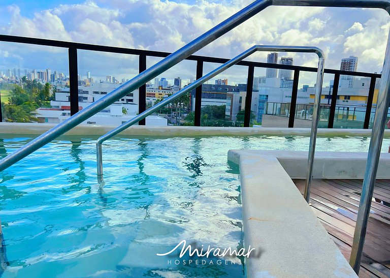 Flat c/ Terraço no Restinga- Miramar Hospedagens
