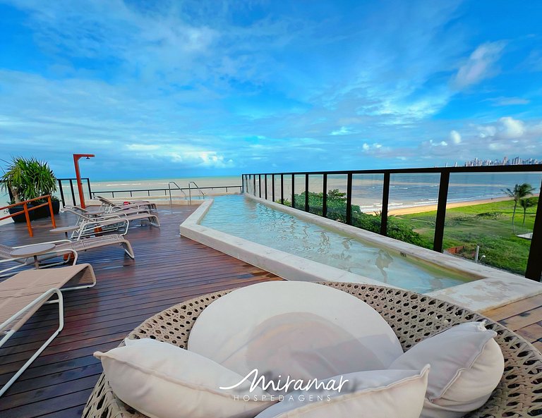 Flat c/ Terraço no Restinga- Miramar Hospedagens