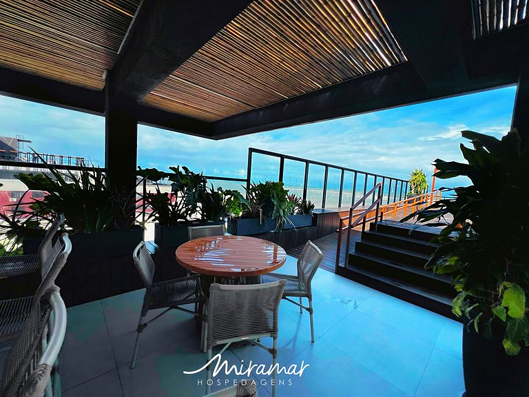 Flat c/ Terraço no Restinga- Miramar Hospedagens
