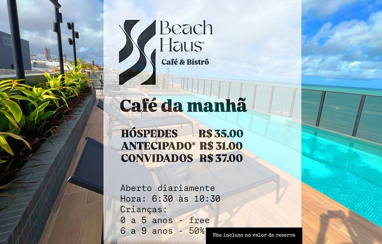 Flat com Terraço Beach Haus – Miramar Hospedagens