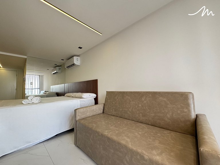 Sofisticado Flat no Unity - Miramar Hospedagens
