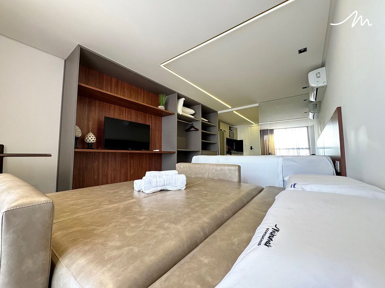 Sofisticado Flat no Unity - Miramar Hospedagens