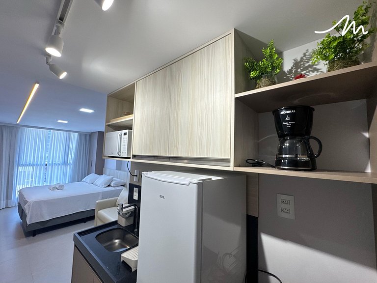 Flat no Way Tambaú p/ 3 pessoas