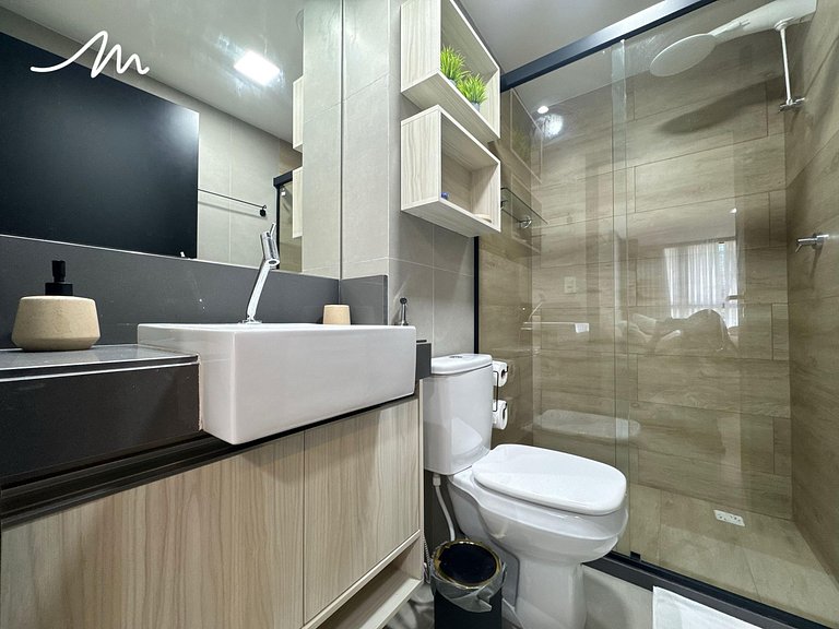 Flat no Way Tambaú p/ 3 pessoas