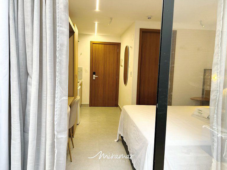 Flat c/ Terraço no Restinga- Miramar Hospedagens