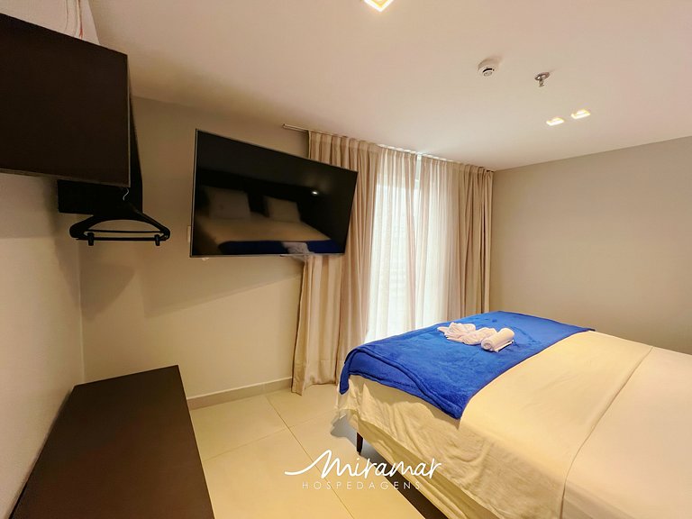 Apart p/ 4 pessoas em Tambaú - MH