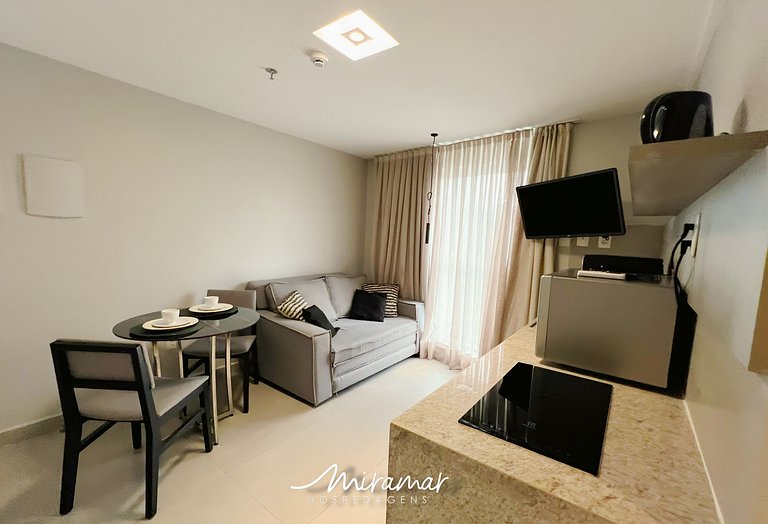 Apart p/ 4 pessoas em Tambaú - MH