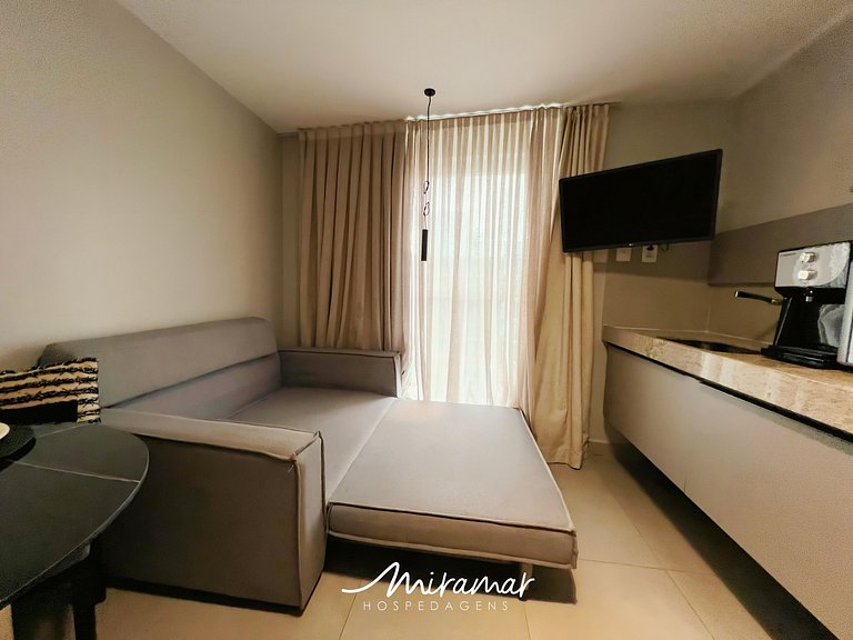 Apart p/ 4 pessoas em Tambaú - MH