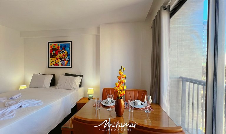 Flat p/ 2 pessoas em Manaíra-MH