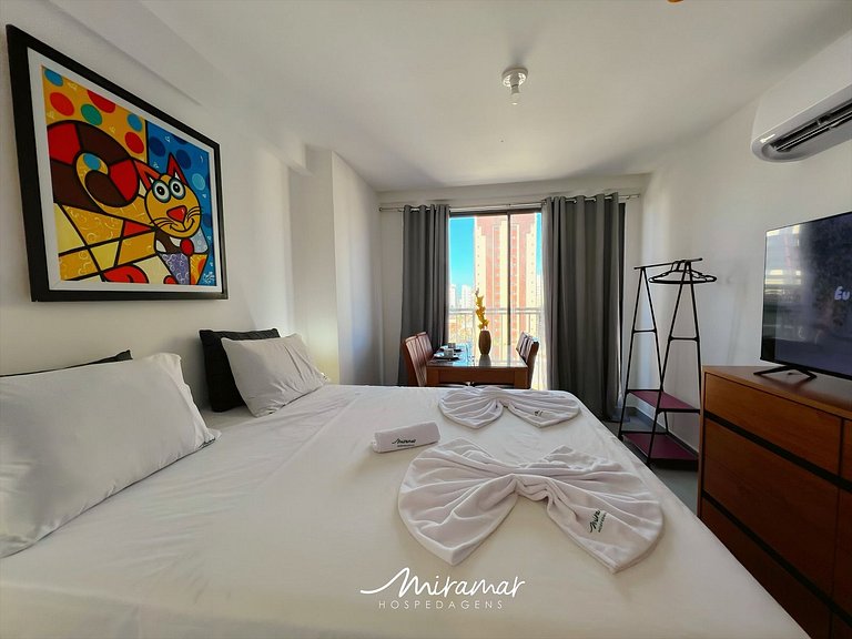 Flat p/ 2 pessoas em Manaíra-Miramar Hospedagens