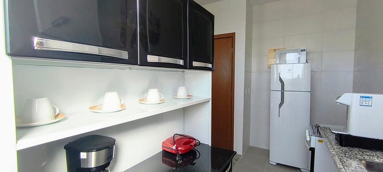 Apto de 2 quartos p/ famílias em Cabedelo