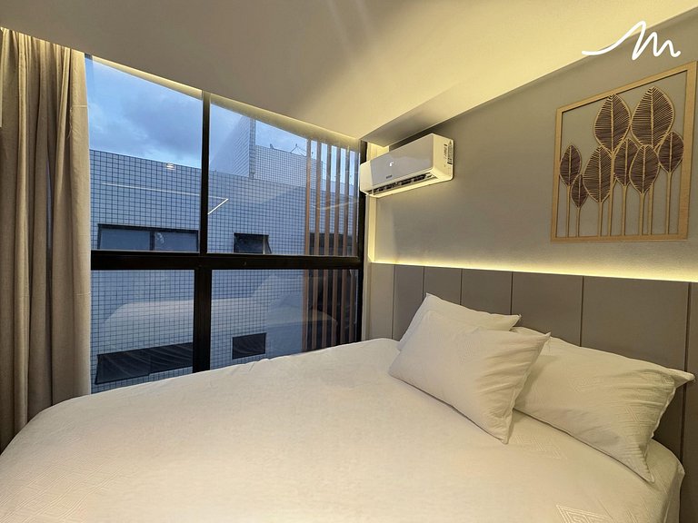 Flat aconchegante e moderno no Breeze.