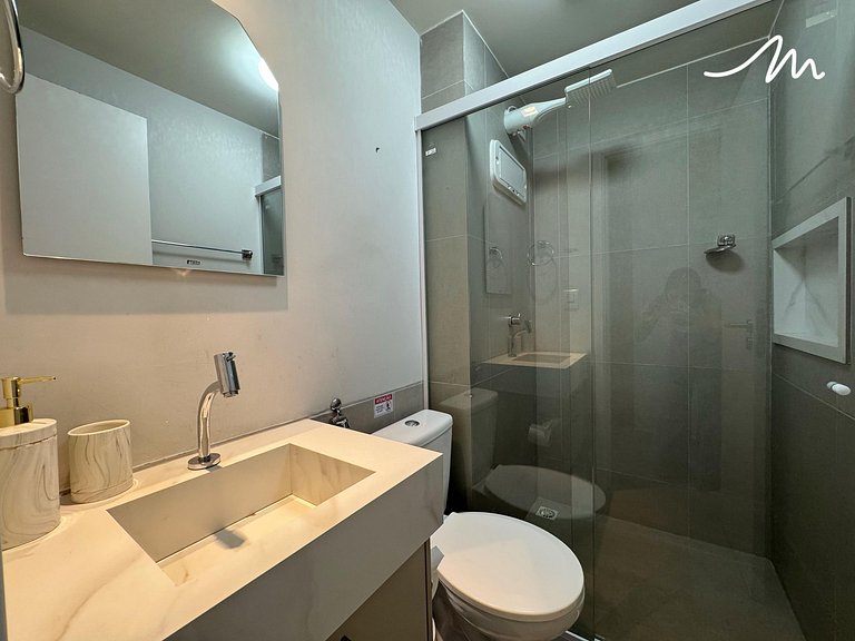 Flat em Cabo Branco p/ 2 Pessoas-Miramar