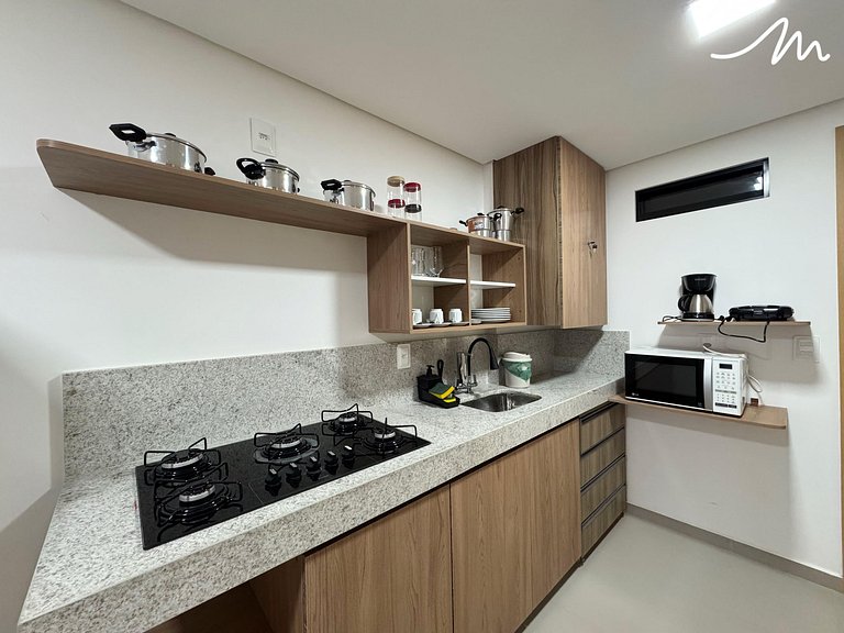 Apart P/ 5 pessoas no Cabo Branco - MH