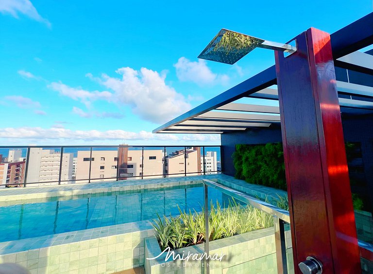 Flat p/4 pessoas-Cabedelo-Miramar Hospedagens