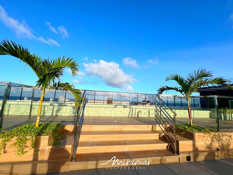 Flat p/4 pessoas-Cabedelo-Miramar Hospedagens